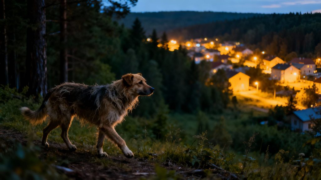 Guardians of the Hearth Flame: The Canine Pilgrimage from Wilderness Shadows to Human Sanctuary