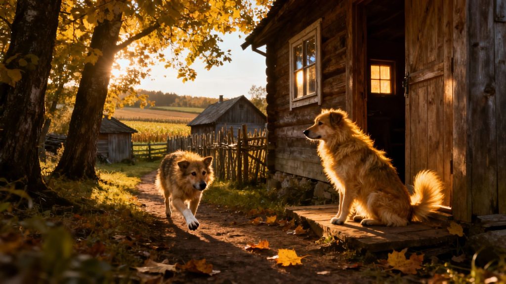 Guardians of the Hearth: The Canine Journey from Wilderness to Human Embrace