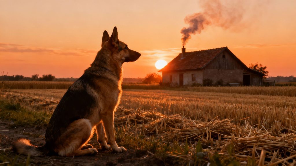Echoes of the Wild: The Domestic Dog, Guardian of Hearts Across Civilizations