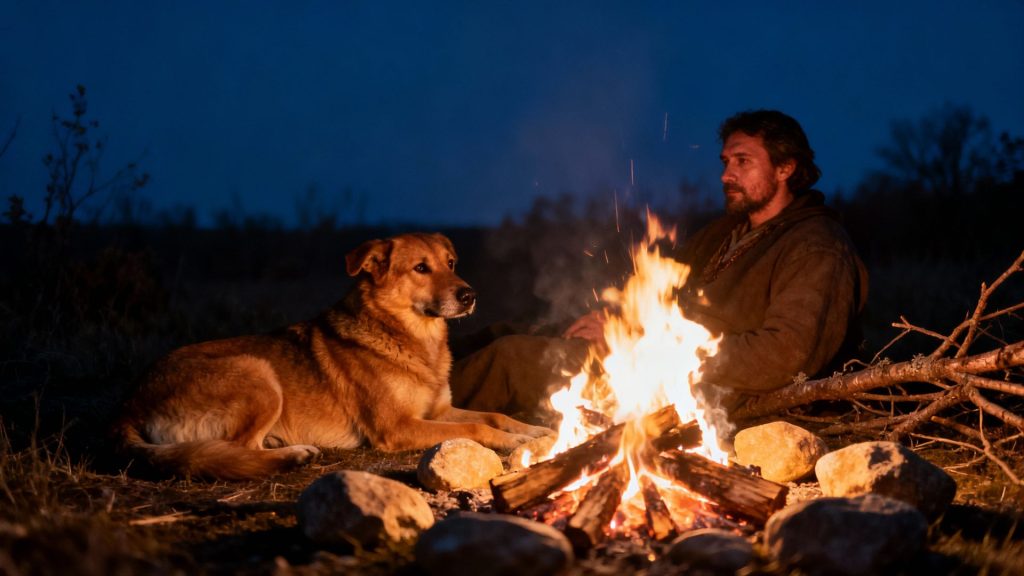 Whispers Across the Firelight: The Domestic Dog's Millennia-Spanning Journey from Wild Ancestor to Heart Companion