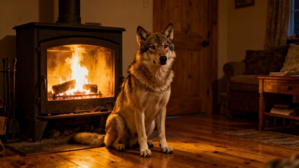 Guardian of the Hearth: The Dog's Journey from Wild Wolf to Domestic Devotion