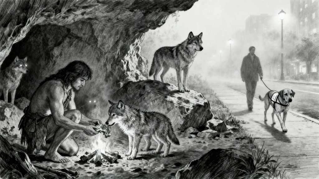 Whispers from the Wolf's Den: The Domestic Dog, An Odyssey of Bond and Instinct Across Ages