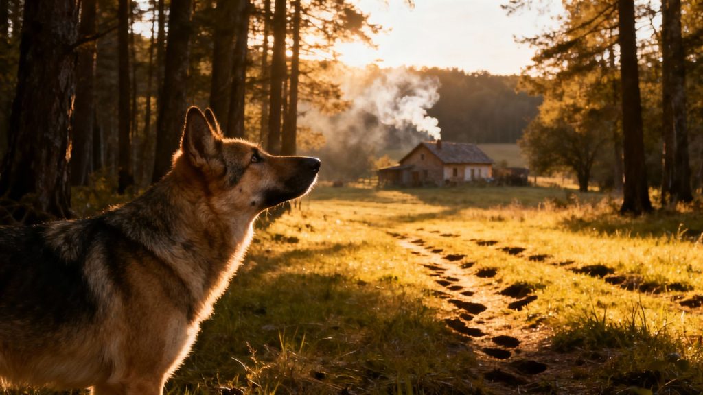 Whispers at the Threshold: The Canine Journey from Wilderness to Heart's Companion