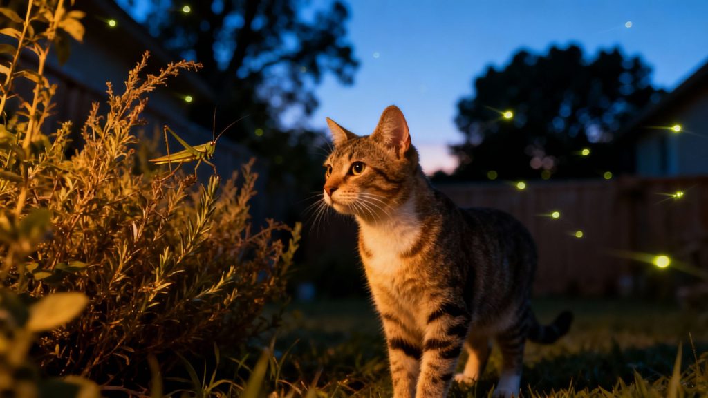 Whispers of the Twilight: The Domestic Cat, a Silent Conductor in Nature's Nocturnal Symphony