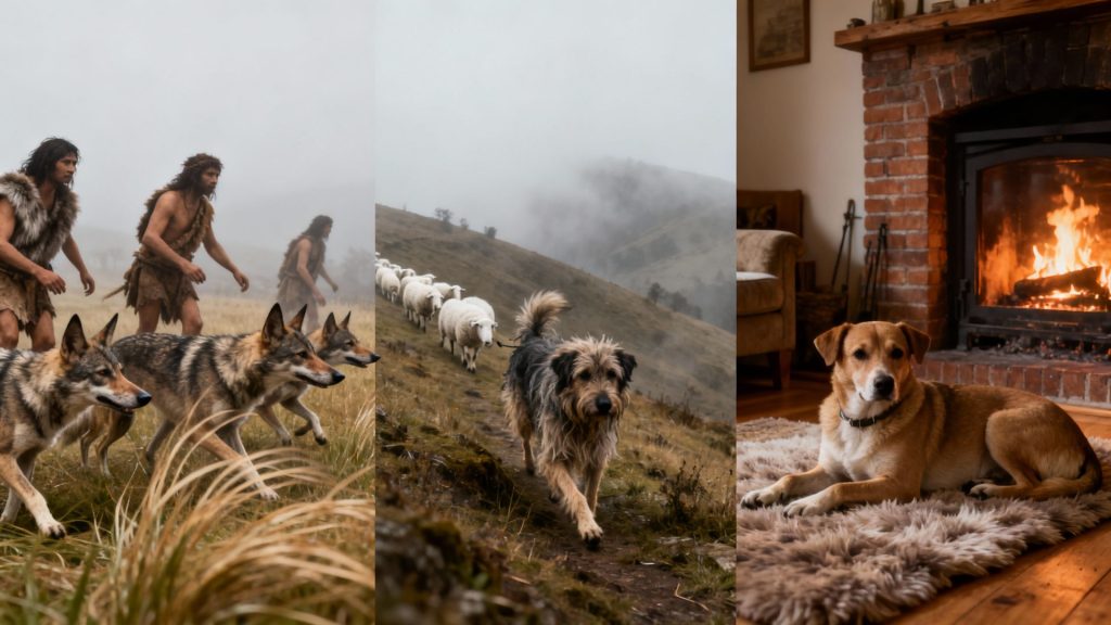Echoes of the Wild: The Dog's Odyssey from Ancient Pack to Modern Hearth, a Journey of Loyalty Unveiled