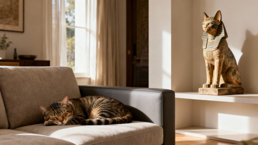 Whispers in the Twilight: The Domestic Cat's Silent Reign from Ancient Sands to Modern Hearths