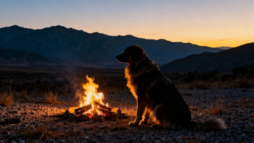 Whispers of the Ancient Bond: Canine Spirits Dancing Between Wilderness and Hearth