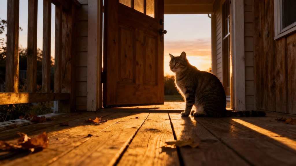 Whispers in the Twilight: The Enigmatic Journey of the Domestic Cat, Guardian of Thresholds